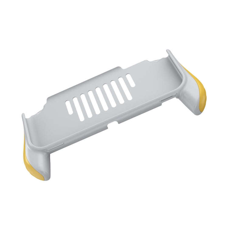 2 PCS Gamepad Grip Cover Case For Nintendo Switch Lite(Yellow)