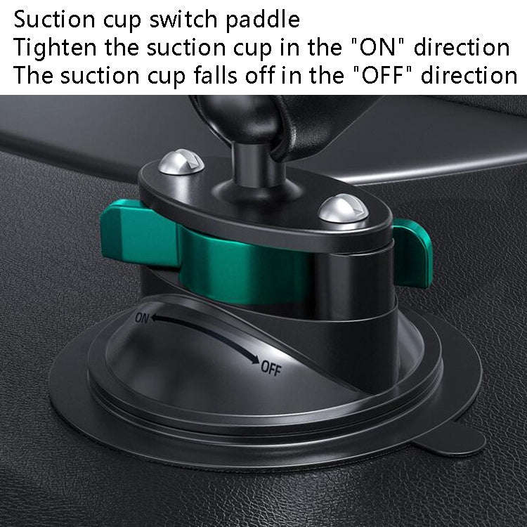 Bus Truck Mobile Phone Bracket Suction Cup Car Mobile Phone Bracket(Folding Flat Back Clip)