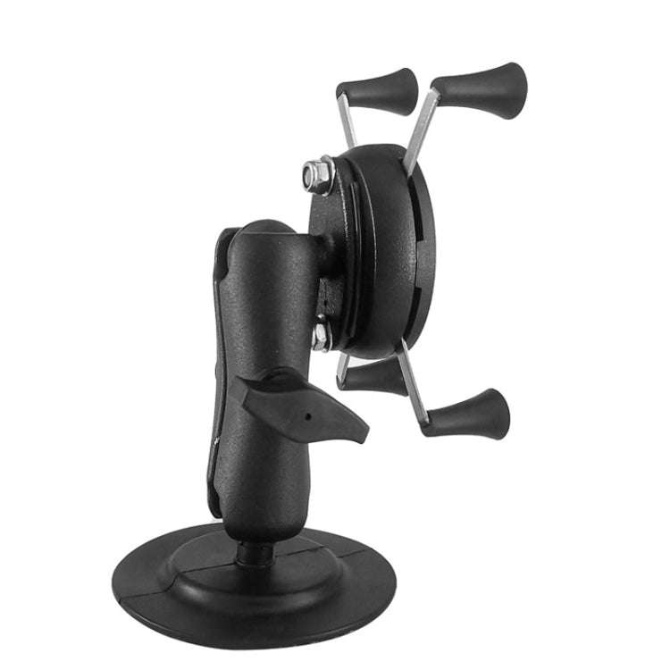 Curved Adhesive Car Instrument Table Bracket Car Mobile Phone Bracket Plastic Clamp Arm Style: Sm...