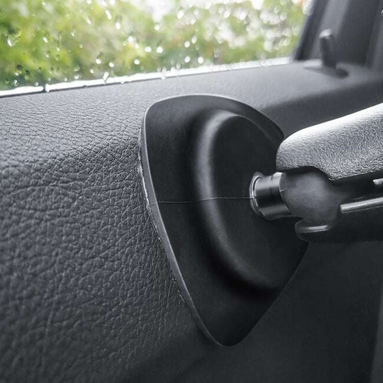Curved Adhesive Car Instrument Table Bracket Car Mobile Phone Bracket Plastic Clamp Arm Style: Sm...