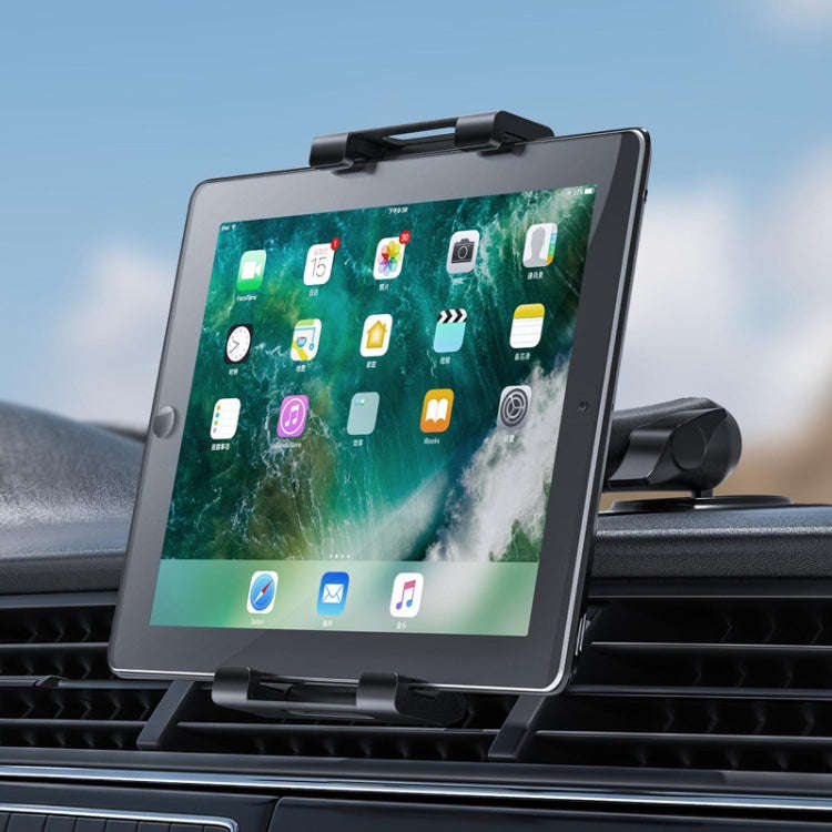 Curved Adhesive Car Instrument Table Bracket Car Mobile Phone Bracket Plastic Clamp Arm Style: Ta...