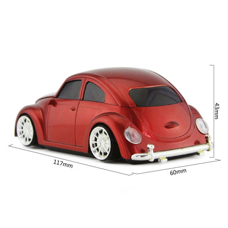 CM0010B 1200 DPI 3-keys Car Shape Wireless Mouse(Black)
