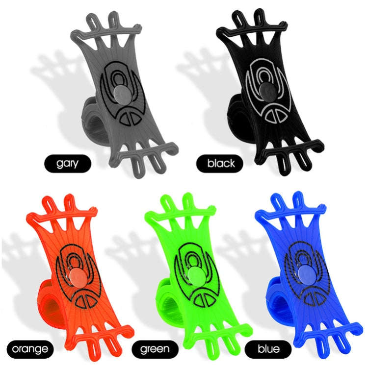 Multifunctional Silicone Bicycle Mobile Phone Holder Motorcycle Riding Navigation Fixed Bracket(B...