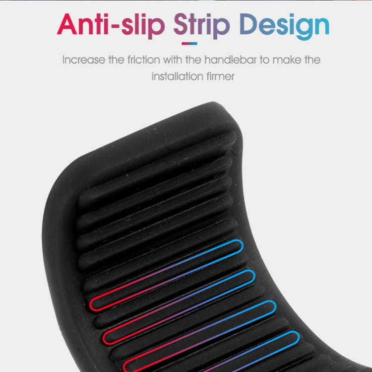 Multifunctional Silicone Bicycle Mobile Phone Holder Motorcycle Riding Navigation Fixed Bracket(B...