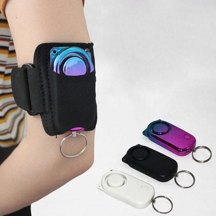 PLAPIE YY-705 120dB Outdoor Sports Runner Personal Alarm(Electric Plating+Conventional Wristband)