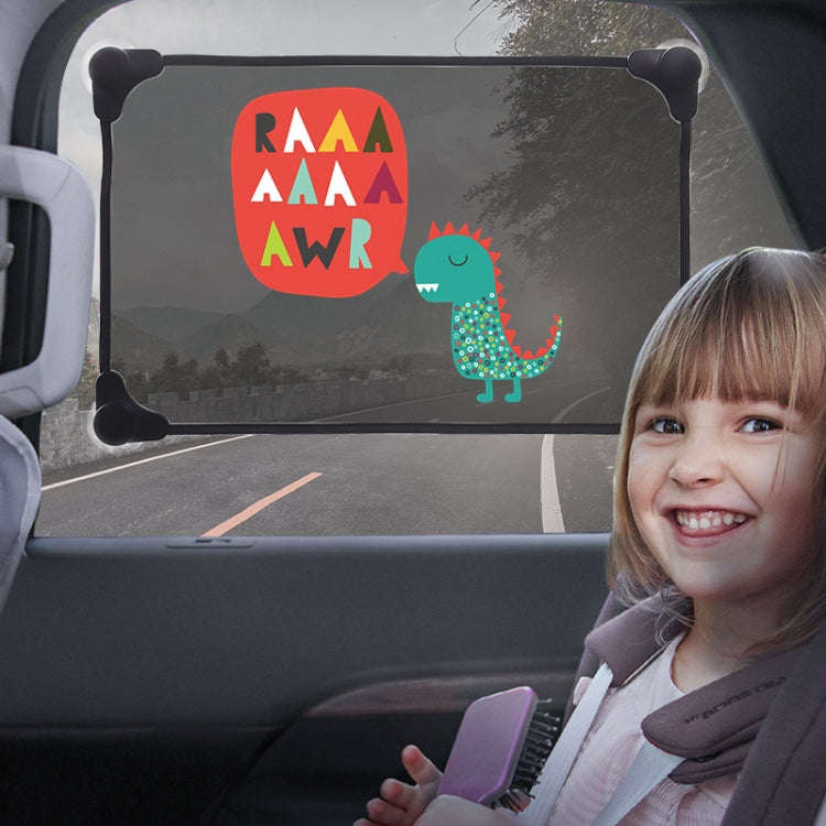 J5047 Car Sunshade Transmissions Mesh Window Shade Stretch Adjustable Size Side Window Sunscreen ...