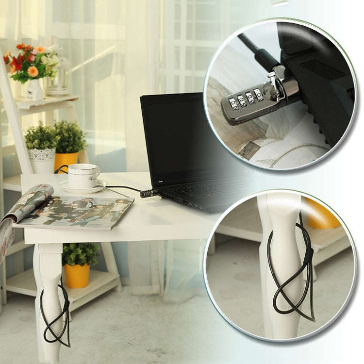 YF21067 Digital Device Anti-Theft Lock  Laptop Lock(Black)