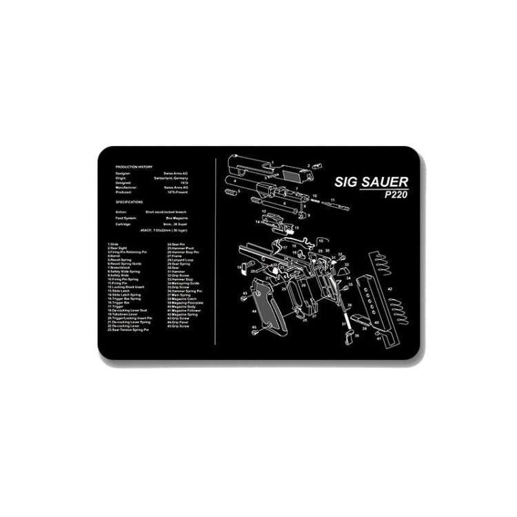 2 PCS Heat Transfer Non-Slip Single-Sided Office Gaming Mouse Pad 3mm(SPS-SigP220)