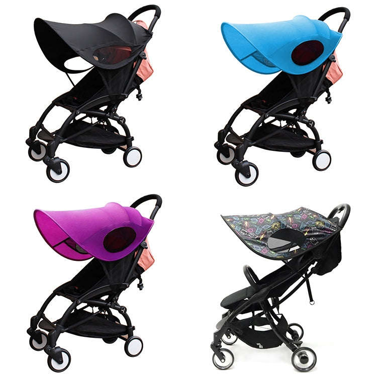 Stroller Sunshade Anti-Ultraviolet Stroller Shed, Colour: Black Waterproof