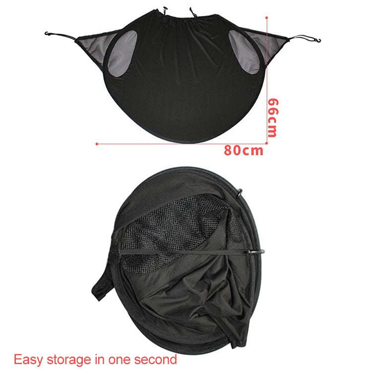 Stroller Sunshade Anti-Ultraviolet Stroller Shed, Colour: Black Waterproof