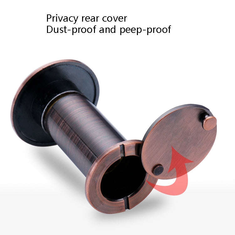 2 PCS Security Door Cat Eye HD Glass Lens 200 Degrees Wide-Angle Anti-Tiny Hotel Door Eye, Specif...