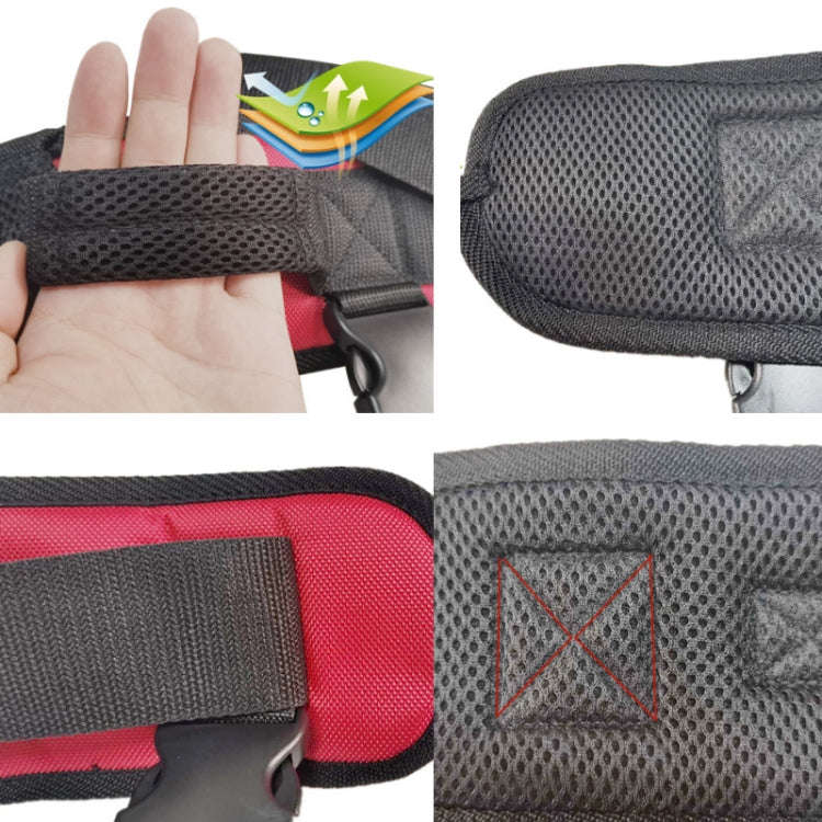 Adult Toddler Belt Anti-Fall Get Up And Shift Belt, Specification: XL(Red Black)