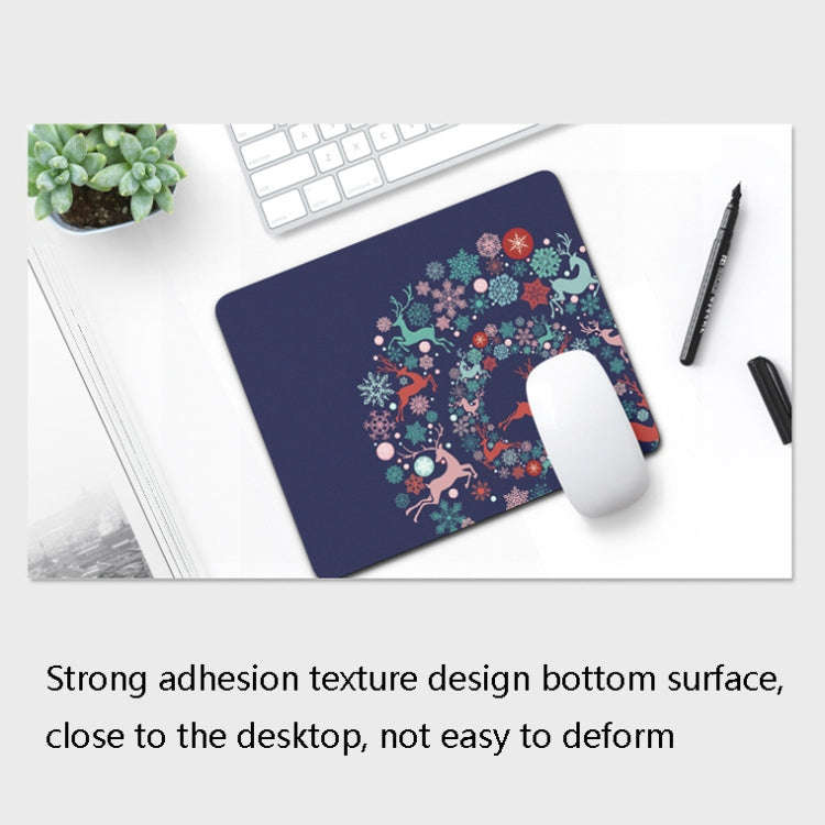 6 PCS Non-Slip Mouse Pad Thick Rubber Mouse Pad, Size: 21 X 26cm(Cute Kitten)