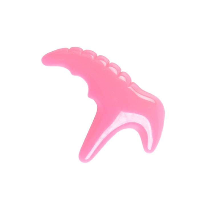 Silicone Thumb Bump Massager Muscle Relaxation Massage Fascia Device, Specification: Resin Pink