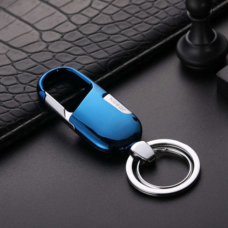JOBON ZB-176 Car Keychain Men Waist Hanging Key Chain Pendant(Blue Ice)