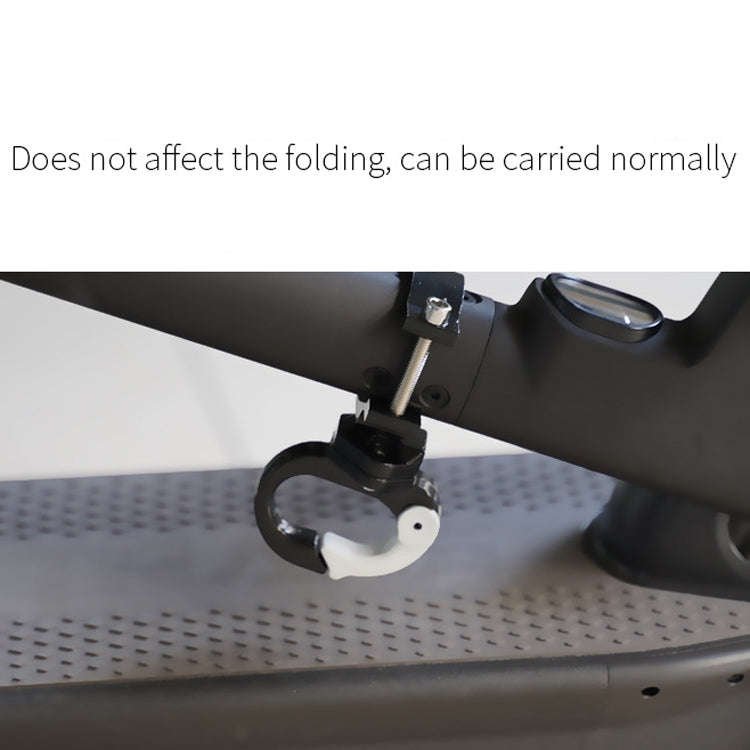 For Ninebot MAX G30 Scooter Accessories Aluminum Alloy Hook Rod Hook, Specification: Double Hook ...
