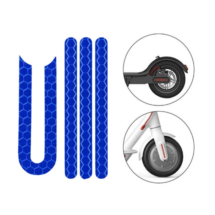 Scooter Stickers Reflective Cursor Scooter Mudguard Reflective Sticker For Xiaomi Mijia M365 / M3...