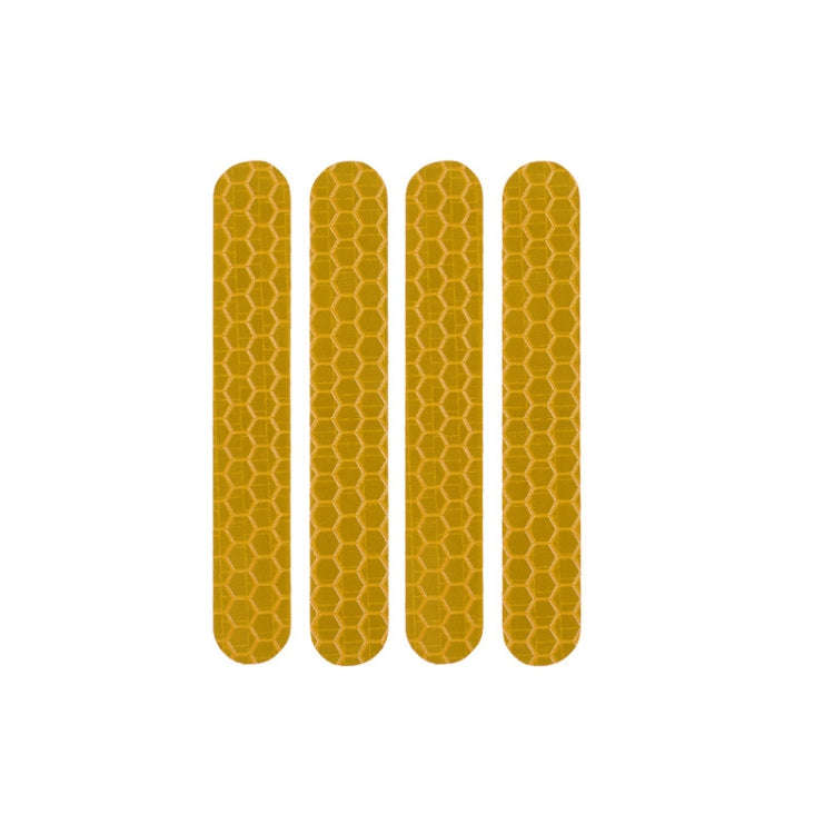 Scooter Stickers Reflective Cursor Scooter Mudguard Reflective Sticker For Ninebot Max G30 (Yellow)