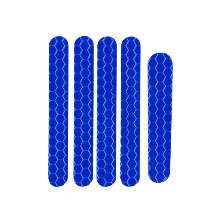 Scooter Stickers Reflective Cursor Scooter Mudguard Reflective Sticker For Ninebot ES1 (Blue)