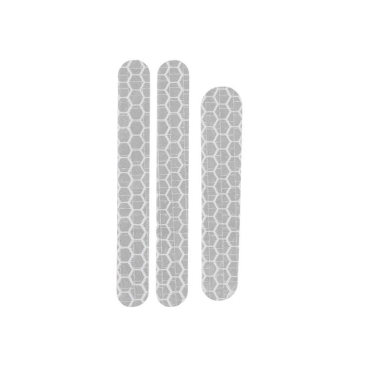 Scooter Stickers Reflective Cursor Scooter Mudguard Reflective Sticker For Ninebot ES2 (White)