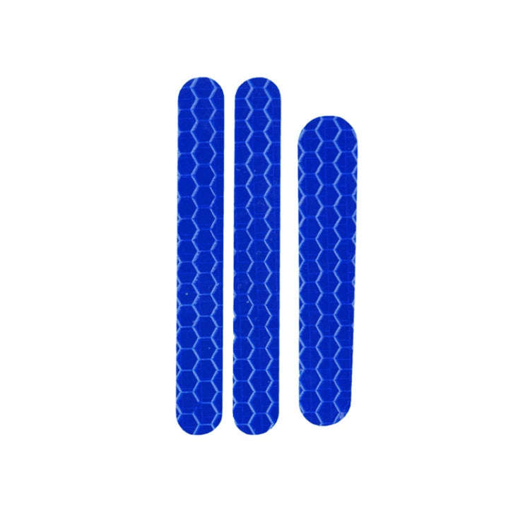 Scooter Stickers Reflective Cursor Scooter Mudguard Reflective Sticker For Ninebot ES2 (Blue)