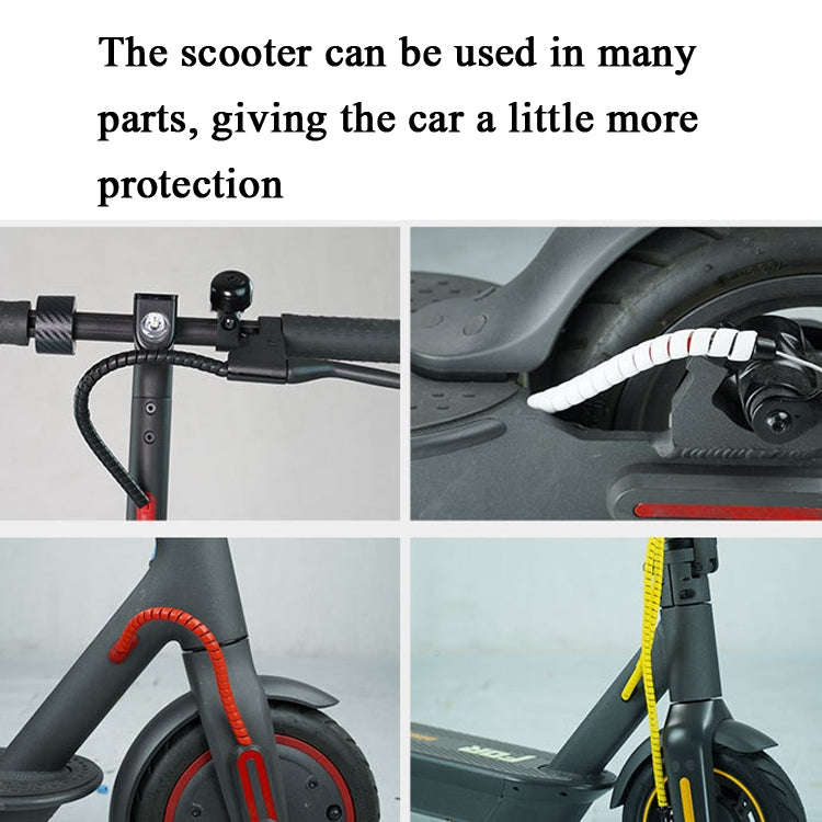 4 PCS Scooter Harness Line Pipe Change Line Pipe Winding Pipe Fittings For Xiaomi Mijia M365,Cabl...