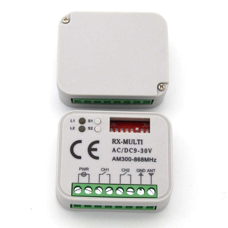 LZ-068 Garage Door Rolling Code Fixed Code Multi-Frequency Remote Control Receiver Switch