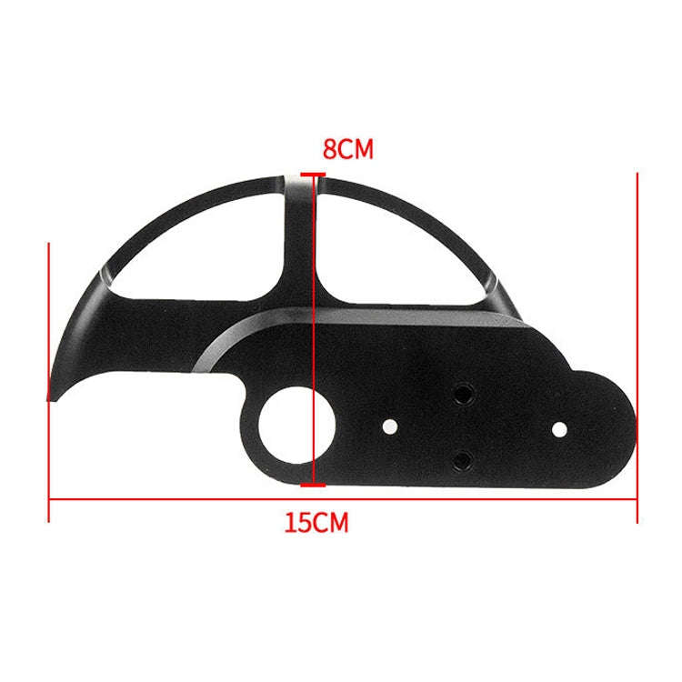 Scooter Brake Protector Disc Brake Disc Protector For Xiaomi Mijia M365 / M365 Pro / 1S(Red)