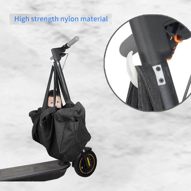 Scooter Front Hook Nylon Hook Accessories For Ninebot MAX G30(Black)