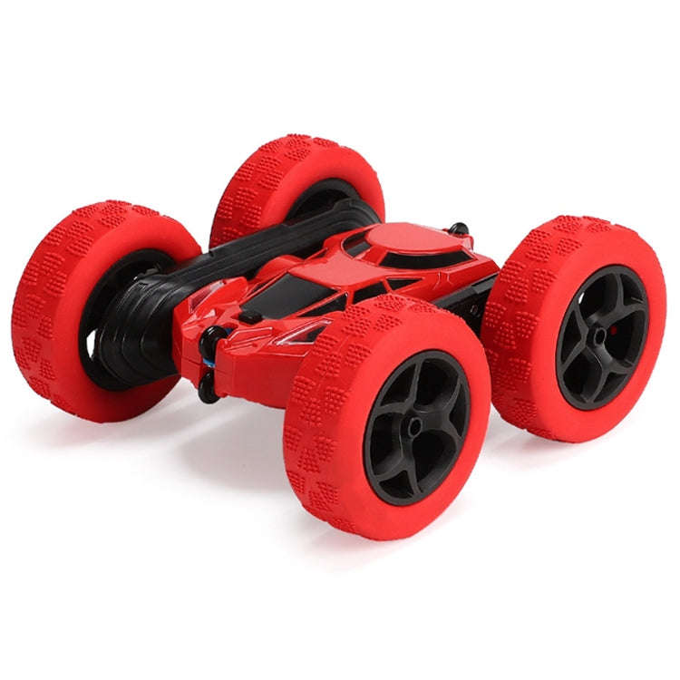 2.4G Remote Control Drift Roll Double-sided Stunt Car With Lights(Red)