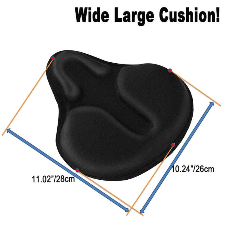Bicycle Cushion Cover Mountain Bike Road Bike Thickened Silicone Cushion Cover Riding Equipment(B...
