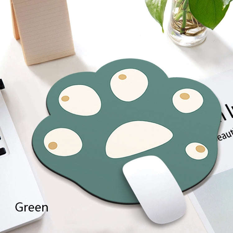 3 PCS XH12 Cats Claw Cute Cartoon Mouse Pad, Size: 280 x 250 x 3mm(Green)