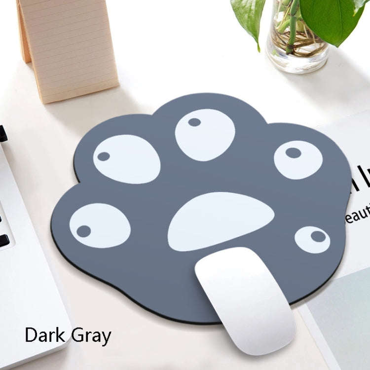 3 PCS XH12 Cats Claw Cute Cartoon Mouse Pad, Size: 280 x 250 x 3mm(Dark Gray)