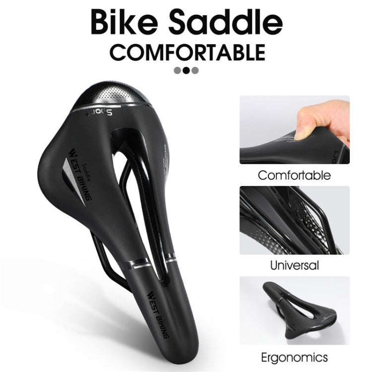 WEST BIKING YP0801117 Bike Cushion Riding Comfort Road Car Mountain Bike Seat Cushion Accessories...