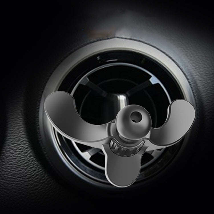 3 PCS A-004 Car Mobile Phone Bracket Air Outlet Hook Accessories(Black)