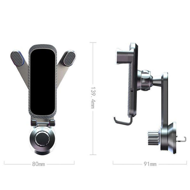 B-003 Car Mobile Phone Bracket Outlet Universal Extended Bracket(Black)