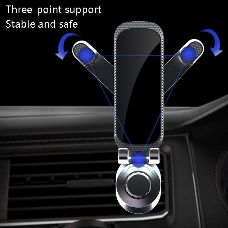 B-003 Car Mobile Phone Bracket Outlet Universal Extended Bracket(Black)