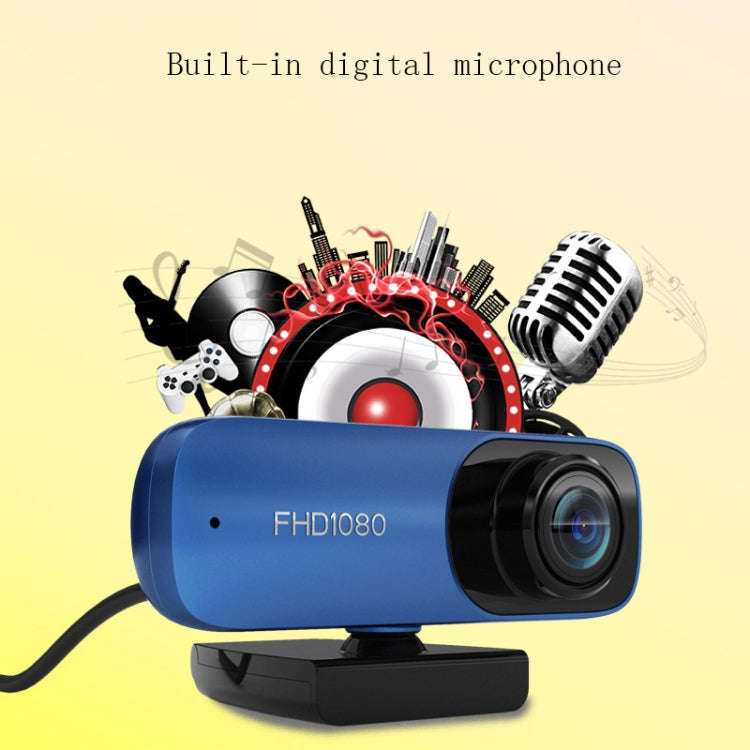 C80-30FPS Autofocus 8 Million Pixel FHD 1080P USB Interface Network HD Live Computer Camera