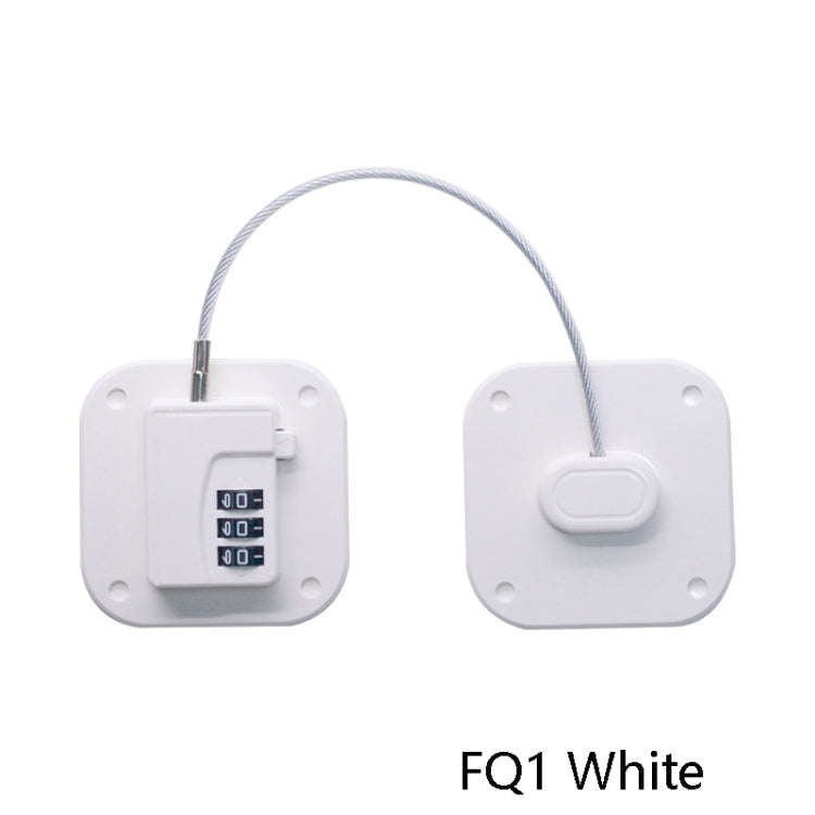 Multi-Function Children Safety Lock Home Baby Protective Password Lock(FQ1 White)