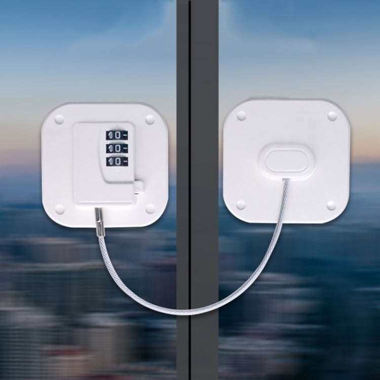 Multi-Function Children Safety Lock Home Baby Protective Password Lock(FQ1 White)