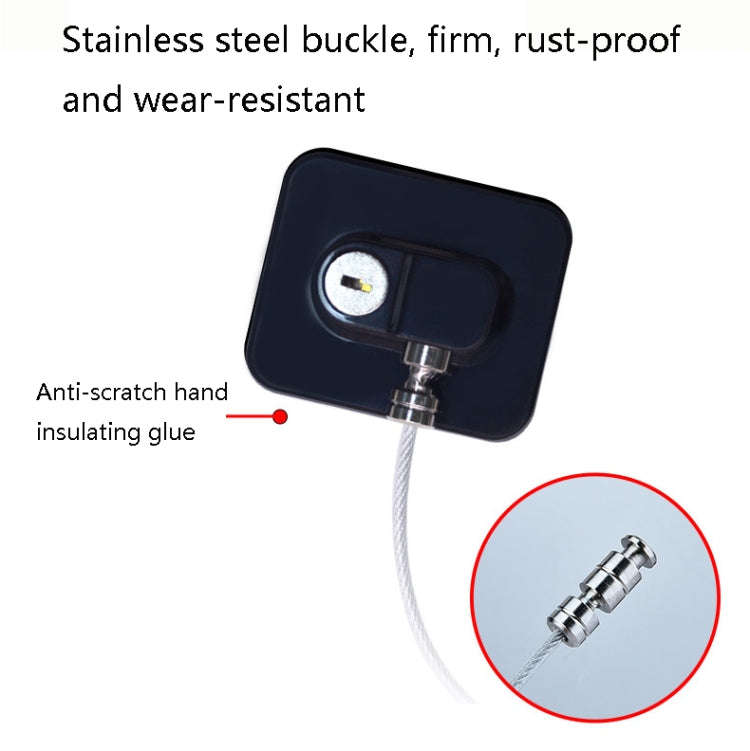 Child Safety Lock High-Rise Protective Lock, Colour: FQ3 Black Square