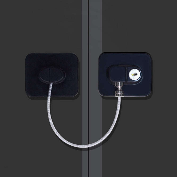 Child Safety Lock High-Rise Protective Lock, Colour: FQ3 Black Square