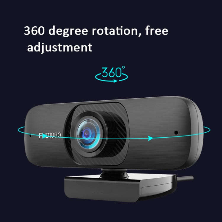 HD Version 1080P C60 Webcast Webcam High-Definition Computer Camera With Microphone, Cable Length...