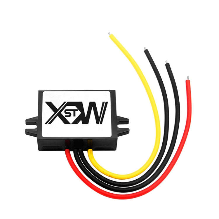 XWST DC 12/24V To 5V Converter Step-Down Vehicle Power Module, Specification: 12/24V To 5V 10A Me...