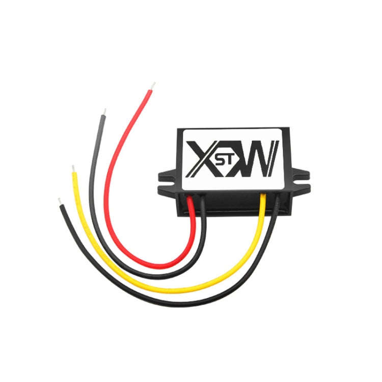 XWST DC 12/24V To 5V Converter Step-Down Vehicle Power Module, Specification: 12/24V To 5V 5A Med...