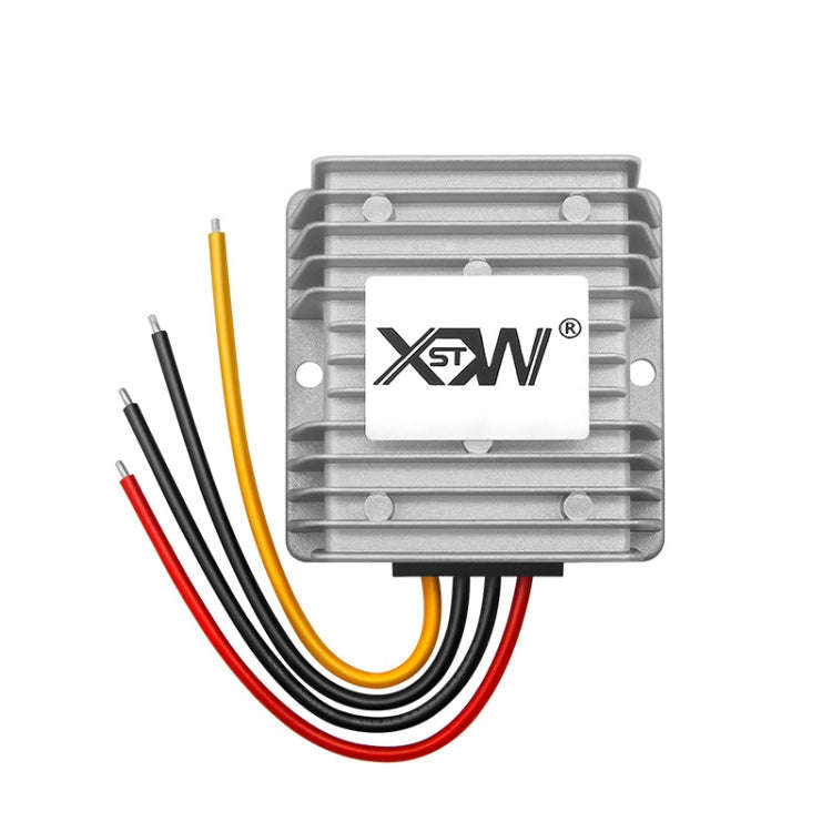 XWST DC 12/24V To 5V Converter Step-Down Vehicle Power Module, Specification: 12/24V To 5V 10A La...