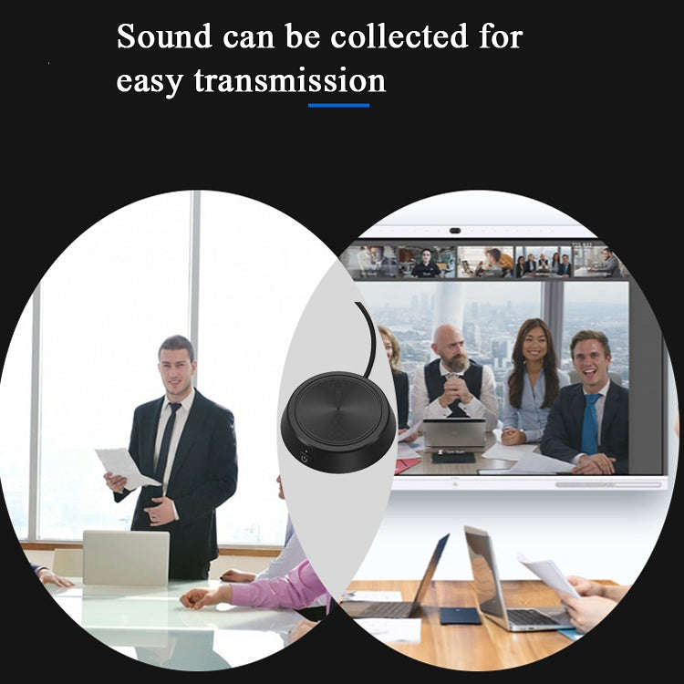M70 Support 3.5 Output 360-Degree Pickup Video Voice Call USB Omnidirectional Microphone Conferen...