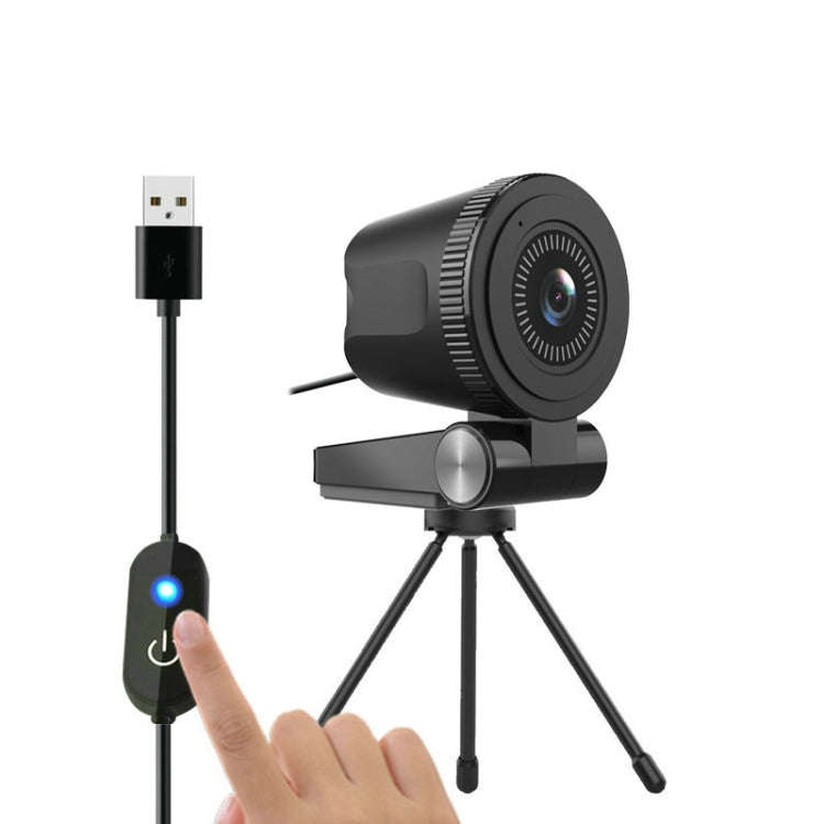 C180 Meeting Live Broadcast Network High-Definition Computer Camera(4K Fixed Focus F25 Large Aper...