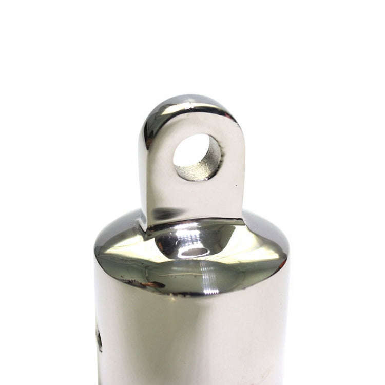 19mm  Ordinary Single Top Silk Slip Cap 316 Stainless Steel Yacht RV Awning Accessories