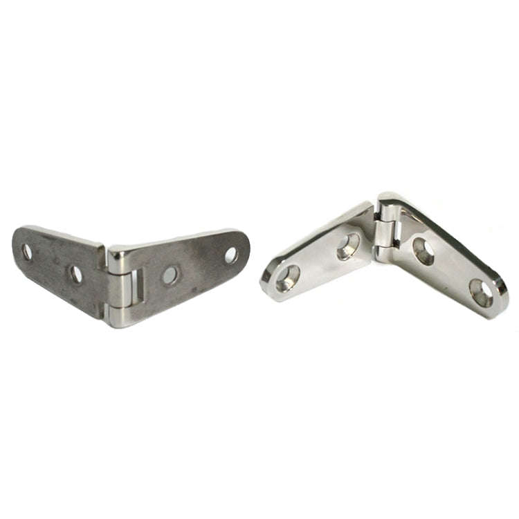 Four-Hole Stainless Steel Hinge 316 Flat Open Bearing Hinge, Specification: 103 x 27mm